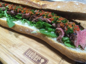 Rinderfilet Baguette - WaldstadtBBQ