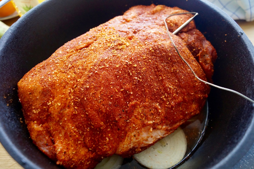 Pulled Pork aus dem Dutch Oven (WaldstadtBBQ)