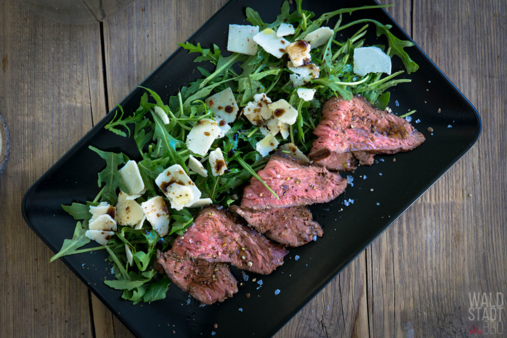 Appetizer - Flap Meat Steak mit Rucola