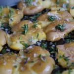 Smashed Potatoes - ein super Kartoffelrezept