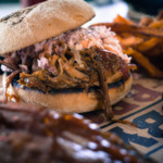 Pulled Pork Burger bei Tobys BBQ Bochum