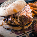 Pulled Pork Burger bei Tobias BBQ Bochum