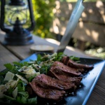 Appetizer - Flap Meat Steak mit Rucola