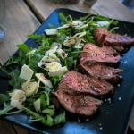 Appetizer - Flap Meat Steak mit Rucola