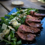 Appetizer - Flap Meat Steak mit Rucola