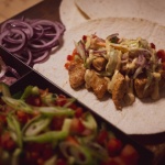 Super Bowl Party Food - Chicken Wrap