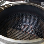 Gyros vom Grill mithilfe der Rotisserie (Beilerei)