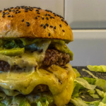 Burger von der Plancha