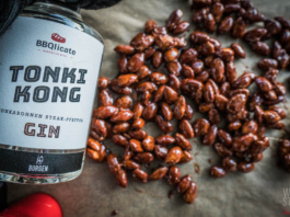 Gebrannte Mandeln mit Tonki Kong Gin